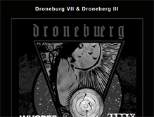 Tablet Screenshot of droneburg-festival.com